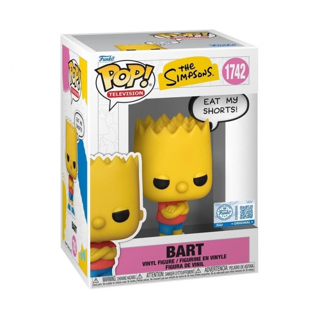 <img src='https://webimage.pl/pics/461/2/d0889698872461.jpg' style='height:440px' /> Figurka Funko POP The Simpsons: Bart