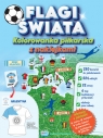  Flagi świata Kolorowanka piłkarska z naklejkami