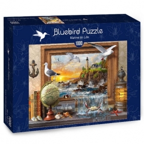 Bluebird Puzzle 1000: Latarnia na klifie (70346)