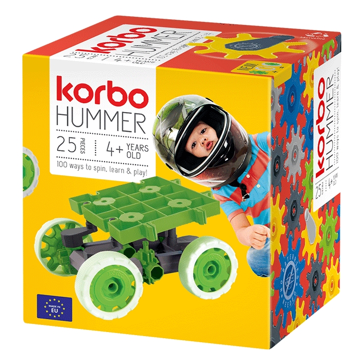 Klocki Korbo Hummer 25 - zielone