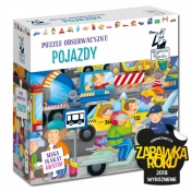 Kapitan Nauka. Puzzle obserwacyjne 104: Pojazdy