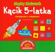 Mądry Maluszek Kącik 5-latka Książeczka z nalePKAMI - Goszczyńska Weronika