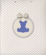 Torba Pastel Teddy Bear blue premium medium AGB3001003 AGB3001003