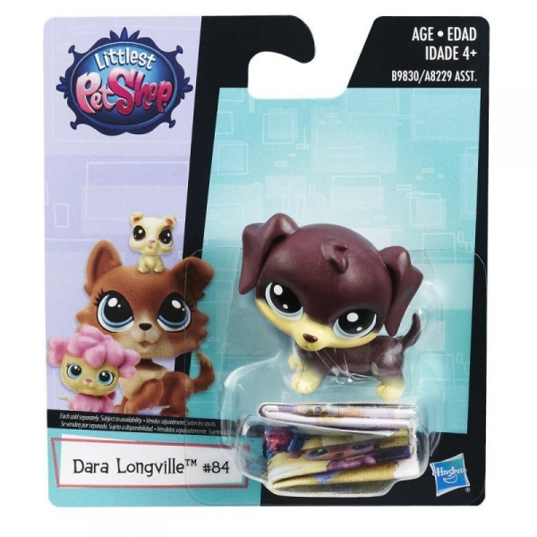 Littlest Pet Shop Figurka podstawowa B, Dachshund (A8229/B9830)