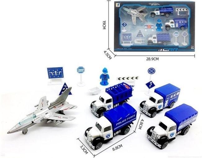 Zestaw pojazdów metal z napędem