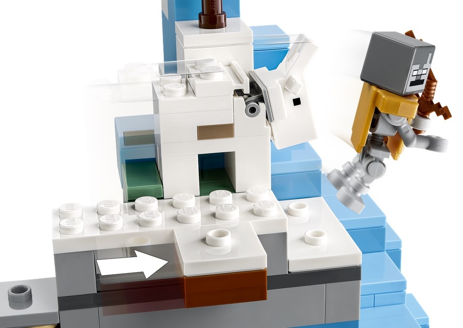 LEGO Minecraft: Ośnieżone szczyty (21243)