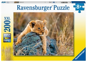 Ravensburger, Puzzle XXL 200: Mały lew (12946)