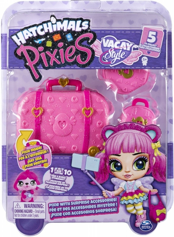 Hatchimals Pixies - Walizeczka z lalką i akcesoriami (6056546)