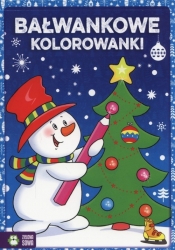 Bałwankowe kolorowanki