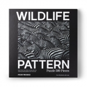 Puzzle 500 el. Wildlife Pattern Zebra