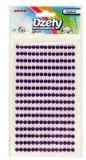 Dżety samoprzylepne fioletowe 4mm 240szt