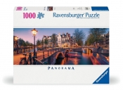 Ravensburger, Puzzle Panorama 1000: Panorama Amsterdamu (12000446)