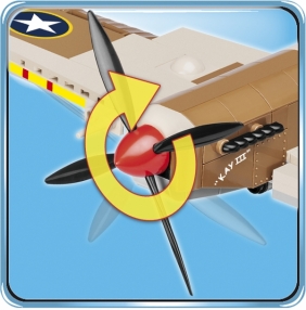 Cobi: Mała Armia WWII. Supermarine Spitfire Mk.IX - Maintenance Hangar (5546)
