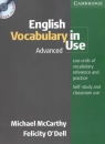English Vocabulary in Use Advanced + CD 100 units of vocabulary reference McCarthy Michael, ODell Felicity