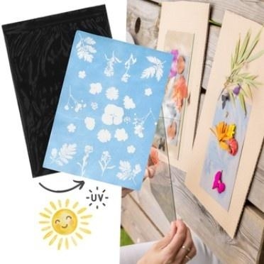 Słoneczny papier fotograficzny UV A4 6szt