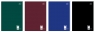 Brulion A5/96k linia - One Color, 1 szt.