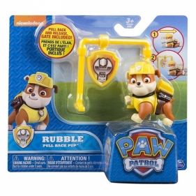 PSI PATROL Figurka akcji z odznaką, Rubble (6022626/20082986)