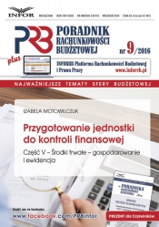 Przygotowanie jednostki do kontroli finansowej