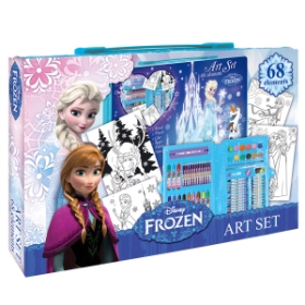 Zestaw artystyczny 68 elementów Frozen (Uszkodzone opakowanie) 