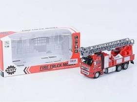 Samochód strażacki Adar metalowe, światło, dźwięk (510463)
