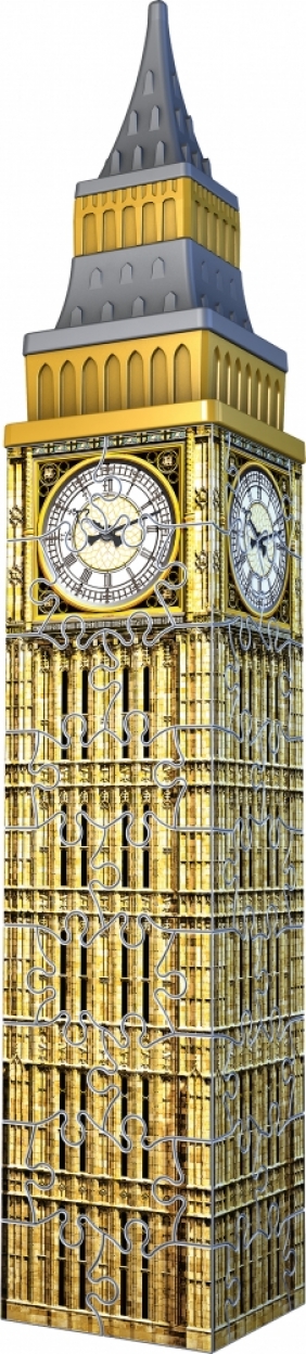 Ravensburger, Puzzle 3D Mini budynki: Big Ben (11246)