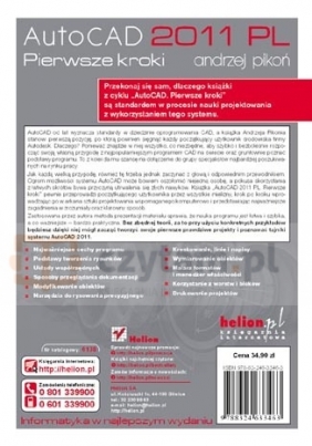 AutoCAD 2011 PL Pierwsze kroki - Pikoń Andrzej