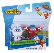Super Wings 2-pak figurek transf. Flip & Astra