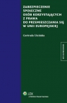 Zabezpieczenie społeczne osób korzystających z prawa do przemieszczania się Uścińska Gertruda