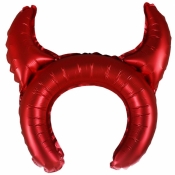 Dmuchana opaska na głowę rogi