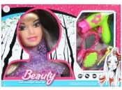 Głowa do stylizacji z akcesoriami