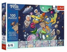 Puzzle 100 Wujcio w kosmosie