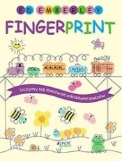 Fingerprint. Uczymy się malować... + farbki - Praca zbiorowa
