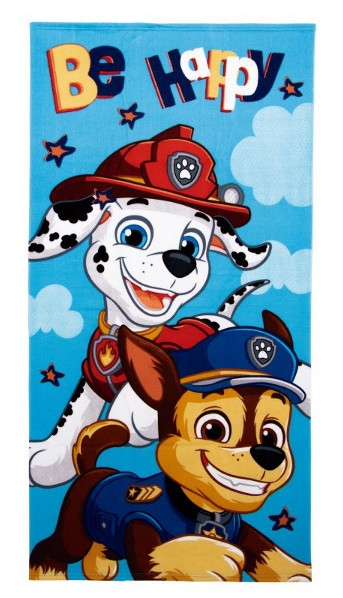 <img src='https://webimage.pl/pics/463/7/d8430957177463PW17746.jpg' style='height:440px' /> Ręcznik Psi Patrol 70x140
