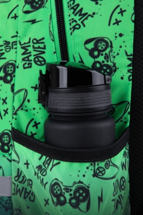 Coolpack, Plecak szkolny Jerry - Game Over Gradient Green (F029969)