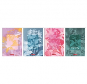 Brulion Herlitz Standard Blossom A5/96k kratka z marginesem, 1 szt