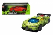 Pojazd auto sportowe sterowane pilotem ze światłem
