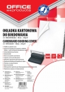 Okładki do bindowania Office Products A4 kartonowa błyszcząca 100 sztuk