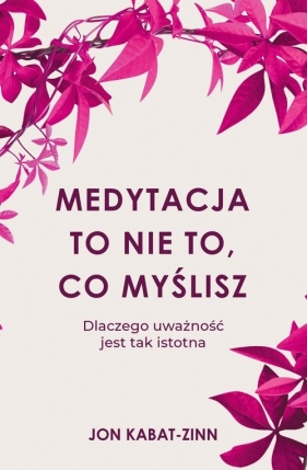 Medytacja to nie to, co myślisz. Dlaczego uważność jest tak istotna - Kabat-Zinn Jon