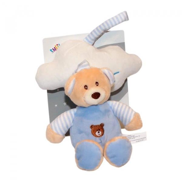 Pozytywka z chmurką New Baby Miś 35 cm (5009b)