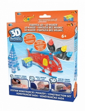 Fabryka 3D -Mega zestaw Konstrukcje i pojazdy