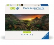 Ravensburger, Puzzle 1000: Panorama - Słońce nad Islandią (12000046)