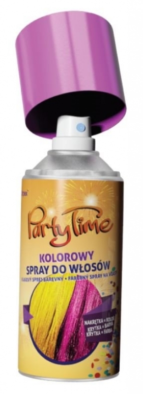 Kolorowy spray do włosów. Mix kolorów