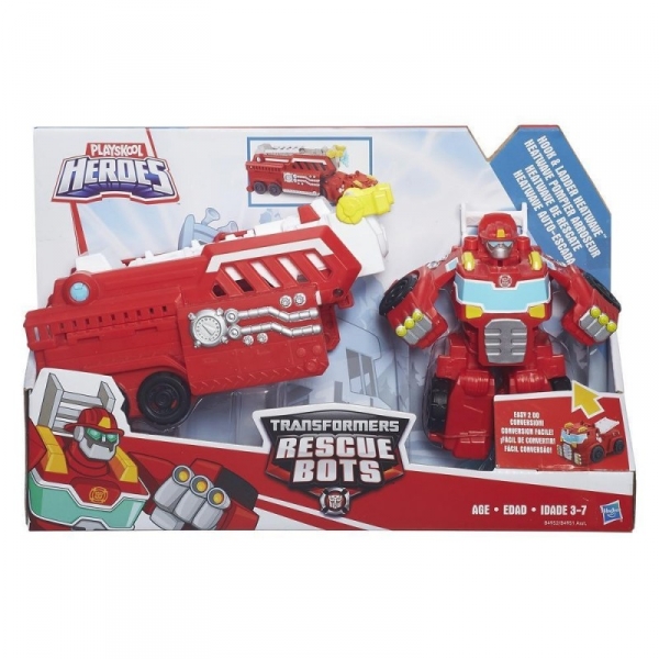 TRA Rescue Bot Ciężarówki Hook and Ladder Heatwave