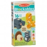  Mellisa&Doug Drewnienie klocki Blockables Zwierzątka2+
