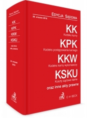 Kodeks karny. Kodeks postępowania karnego. Kodeks karny wykonawczy. Koszty sądowe karne