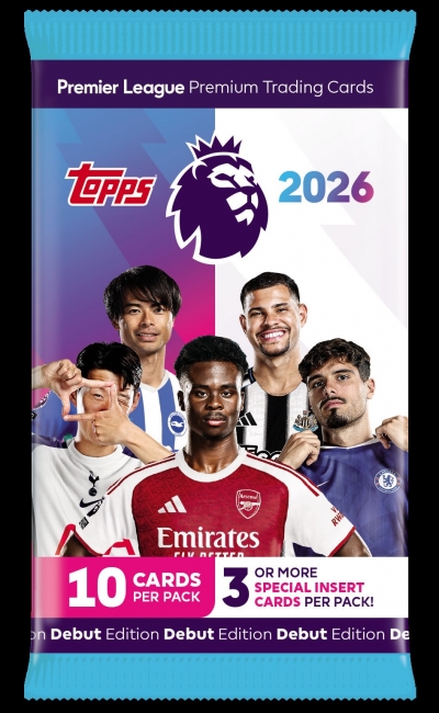 <img src='https://webimage.pl/pics/464/6/d5053307076464.jpg' style='height:440px' /> Premier League 2026 saszetka z kartami 1 szt mix
