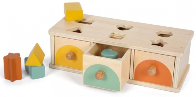 Montessori sorter kształtów i kolorów