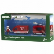 Brio World: Czerwona lokomotywa z USB (63374600)