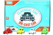 Auto osobowe metalowe 8cm mix
