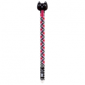 Długopis wymazywalny niebieski - Love Cats, 36szt